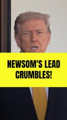 Trump VP closes in on Newsom in deep-blue state