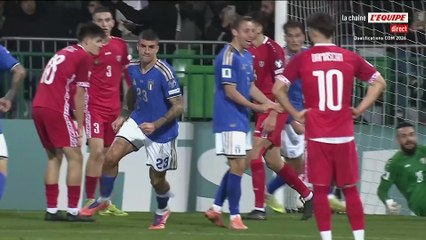 L’Italie arrache la victoire en Moldavie et s'assure quasiment une place en barrages - Foot - Qualif. Coupe du monde