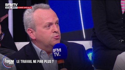 FORUM BFM - “Le filet de protection sociale en France je me bats pour qu’il existe et survive”, explique Martin Garagnon (Renaissance)