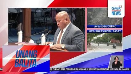 Sen. Dela Rosa, humiling sa Korte Suprema ng TRO para pigilan ang pagsisilbi sa umano'y arrest warrant ng ICC para sa kaniya | Unang Balita