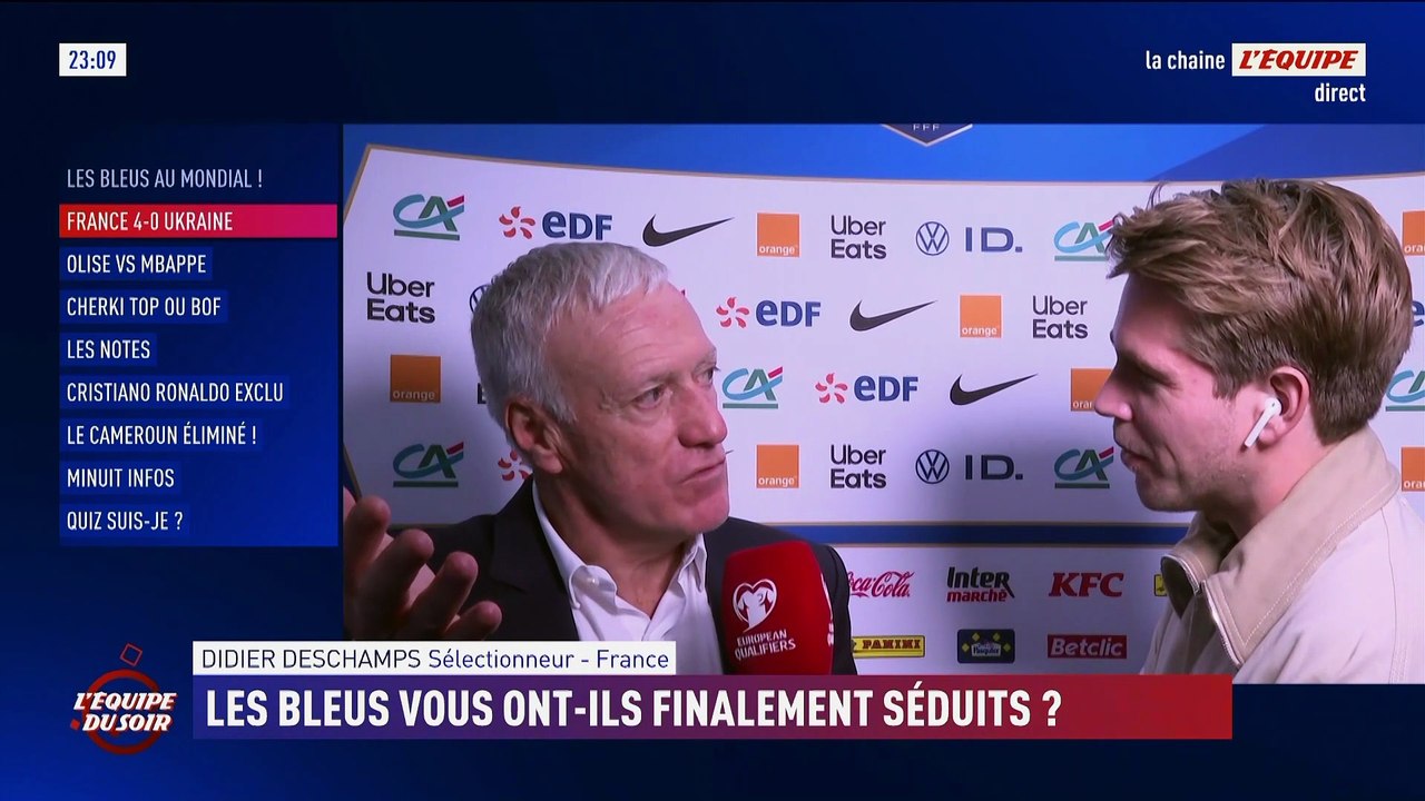 Didier Deschamps : «  Probablement déjà la base de ceux qui peuvent débuter aux Etats-Unis » - Foot - Bleus - Foot