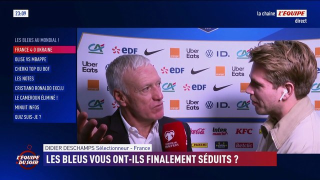 Didier Deschamps : « Probablement déjà la base de ceux qui peuvent débuter aux Etats-Unis » - Foot - Bleus - Foot