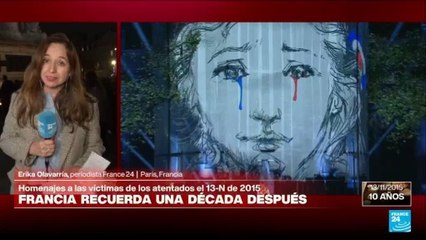 Informe desde París: así fue la conmemoración a las víctimas de los atentados terroristas en 2015