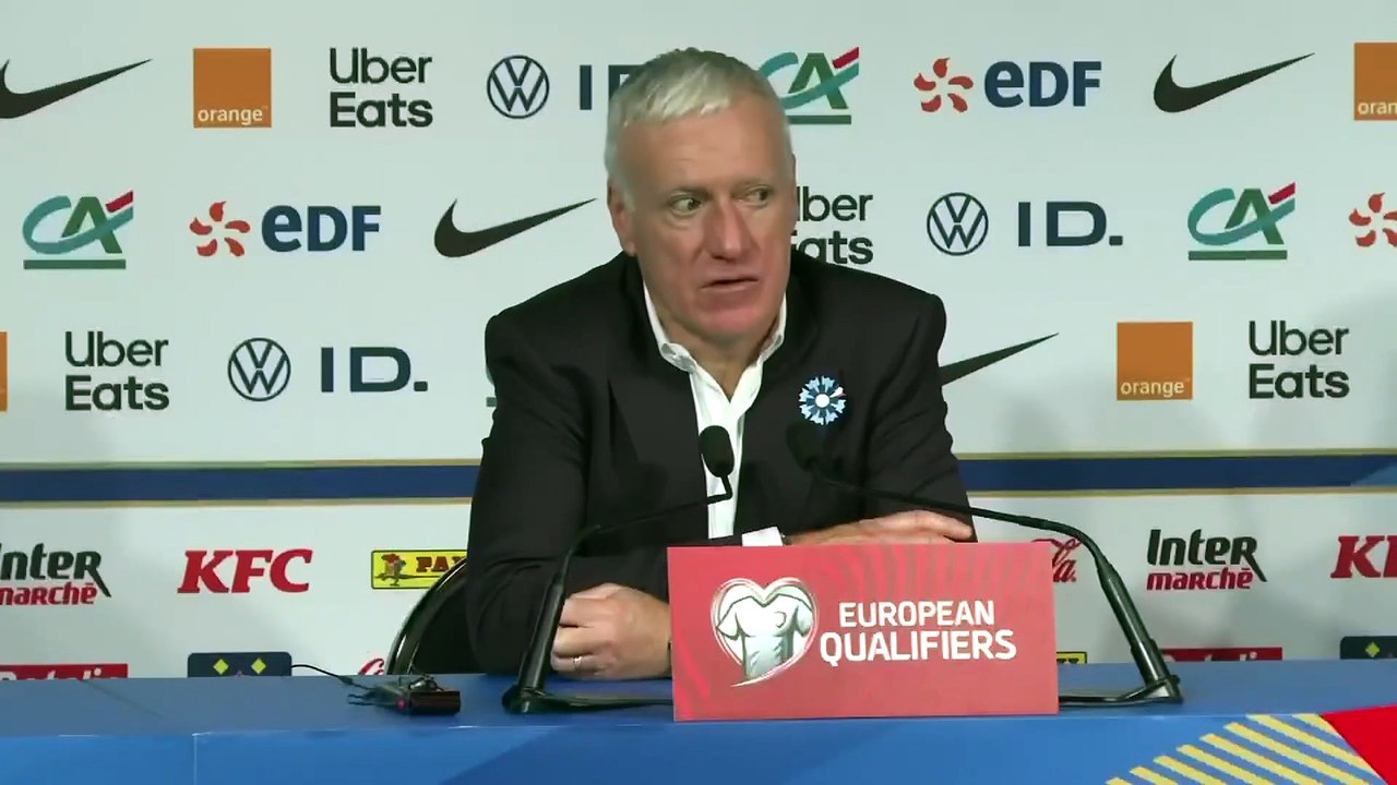 La conférence de presse de Didier Deschamps après France - Ukraine en intégralité - Foot - Qualif. Coupe du monde - Bleus