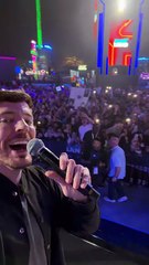 MrBeast presenta su nuevo parque temático “Beast Land” en Arabia Saudita.