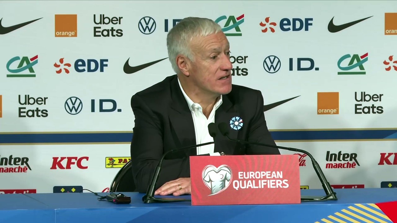 Les ambitions de Didier Deschamps et des Bleus au Mondial 2026 : « On va faire en sorte d’aller le plus loin possible » - Foot - Qualif. Coupe du monde - Bleus