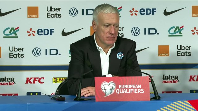 Didier Deschamps salue les qualités de leader de Kylian Mbappé : « Il assume totalement ce rôle de capitaine » - Foot - Qualif. Coupe du monde - Bleus