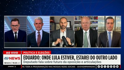 Eduardo Bolsonaro apoiaria Tarcísio de Freitas em 2026? Deputado avalia possível candidatura