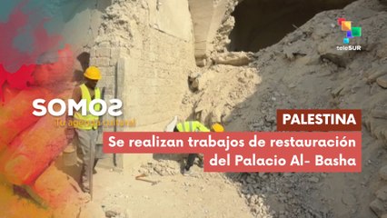 En Palestina se realizan trabajos de restauración del Palacio Al- Basha SOMOS 13-11-2025