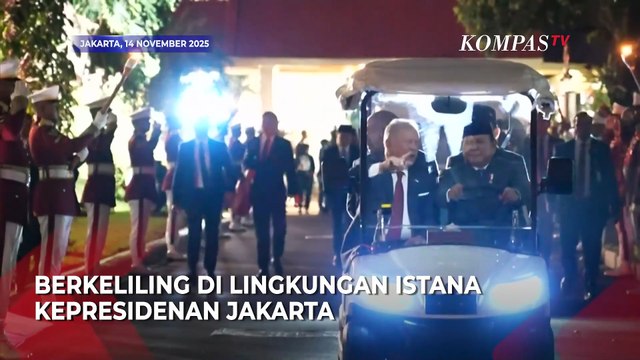 Prabowo Sopiri Raja Yordania Naik Buggy Car Keliling Istana
