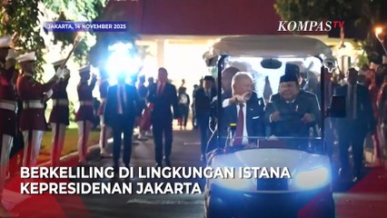 Prabowo Sopiri Raja Yordania Naik Buggy Car Keliling Istana