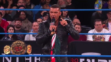 TNA Wrestling - .@FrankieKazarian has a message for anyone who isn't happy about