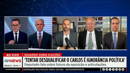 EXCLUSIVO: Eduardo Bolsonaro explica atuação nos EUA e revela plano para vencer Lula; veja íntegra