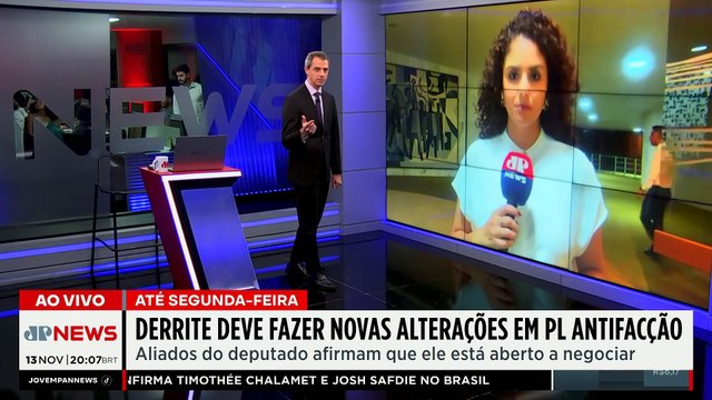 PL Antifacção: Relator Derrite fará novas mudanças no projeto; Vilela e Acacio Miranda avaliam