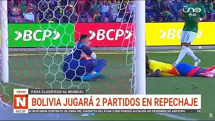 BOLIVIA JUGARÁ DOS PARTIDOS EN EL REPECHAJE