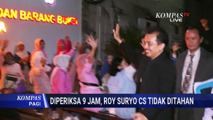Alasan Roy Suryo CS Tak Ditahan Usai Diperiksa Sebagai Tersangka Kasus Ijazah Jokowi | KOMPAS PAGI