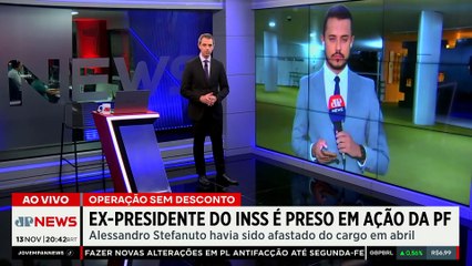 Ex-presidente do INSS é preso em megaoperação da PF contra fraude