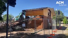 Historic band hall demolished