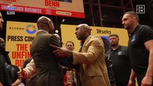 Eubank Sr and Nigel Benn complete iconic face-off ahead of Eubank v Benn II