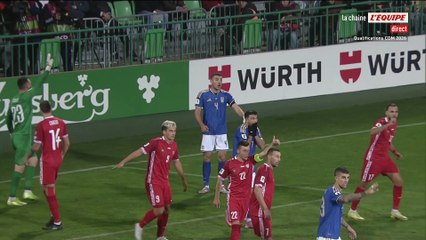 Le replay de Moldavie - Italie - Football - Qualifications Coupe du monde 2026