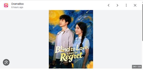 Blind To Love Lost In Regret