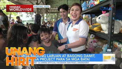 Mga Bagong Laruan, Sorpresa Project Para sa Mga Bata! | Unang Hirit