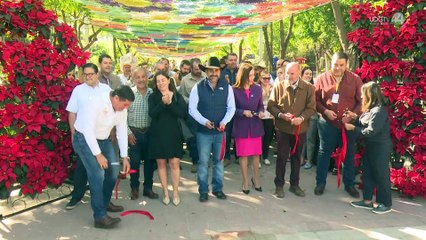 Productores jaliscienses llevan flores y plantas del campo al paseo Chapultepec