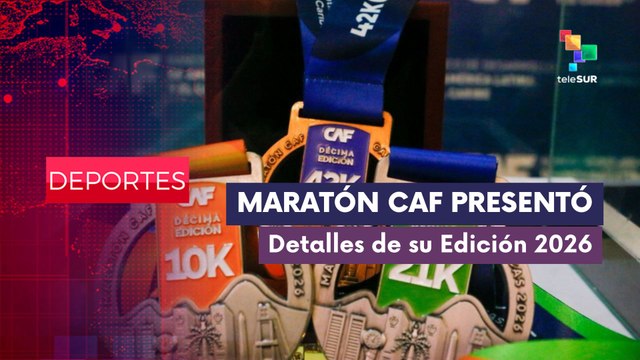Maratón CAF anunció nuevos detalles DEPORTES EDICIÓN CENTRAL 13-11-2025