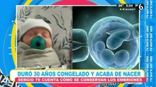 Duró 30 años congelado ¿y acaba de nacer?