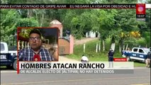 En Veracruz, disparan contra el rancho del alcalde electo de Jáltipan, Gildardo Maldonado Guzmán