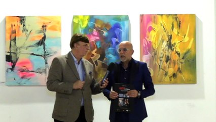 Danilo Gigante racconta la grande Mostra d'Arte di IBA Investment a Palazzo Brancaccio a Roma