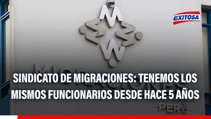 Migraciones cuenta con el mismo personal desde hace 5 años, señala sindicato