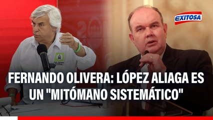 Fernando Olivera critica a RLA: "Un mitómano sistemático, está dejando un endeudamiento a la MML"