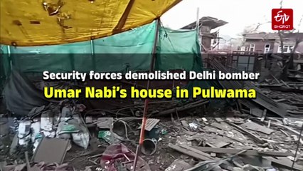 Jammu Kashmir: Delhi Bomber Dr Umar Nabi's House In Pulwama Demolished