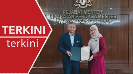 [TERKINI] Fadlun Mak Ujud dilantik Datuk Bandar Kuala Lumpur