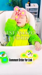 Daily Deals Alert : Insect-Themed Suction Spinner Toys 🐞 | Fun for Babies & Kids | Top Amazon Finds
