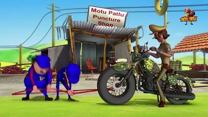 Motu और Patlu की Punture Shop _ Motu-Patlu