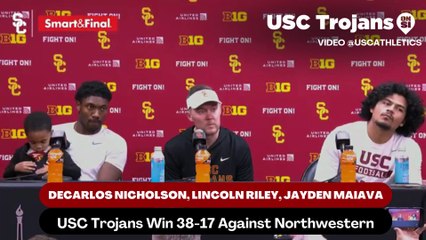 USC Trojans discuss their strengths against Northwestern