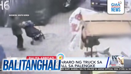 2, patay sa pag-araro ng truck sa ilang tao at stall sa palengke | Balitanghali