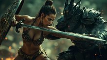 Phoenix Awakens: Fierce Warrior Women | AI Fantasy Cinematic Video