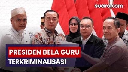 Presiden Prabowo Pulihkan Nama Baik Dua Guru Luwu Utara Korban Kriminalisasi