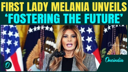 Melania Trump CHALLENGES U.S Businesses | Unveils New ‘Fostering the Future’ Initiative for Children