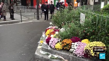 Francia rinde homenaje a las víctimas de los atentados terroristas de 2015