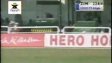 Grant Flower 106 Not Out off 196 Balls 275 Mins 12 Fours 4 Sixes vs India 2nd Test, Nagpur, November 25 - 29, 2000 (CT)