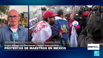 Directo a... Ciudad de México y las protestas de maestros en el Zócalo