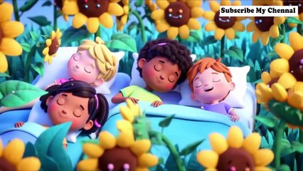 Golden Slumbers _ English Lyrics _ Nursery Rhymes For Kids