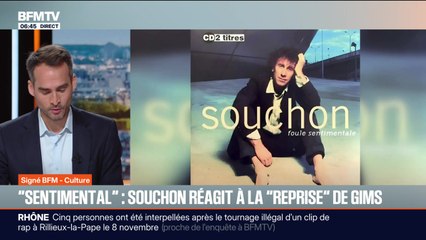 "Sentimental" : Souchon réagit à la "reprise" de Gims - 14/11