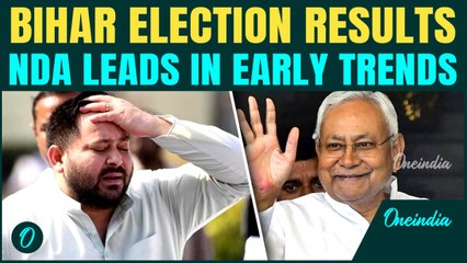 Bihar Election Results: BIG WIN for NDA in Early Trends | Mahagathbandhan Suffers HEAVY Defeat