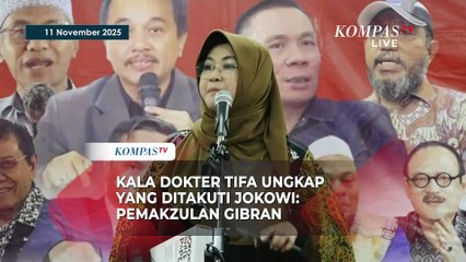 Kala Dokter Tifa Ungkap yang Ditakuti Jokowi: Pemakzulan Gibran