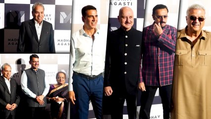 From Akshay Kumar, Anupam Kher To CM Devendra Fadnavis & More At Designer Madhav Agasti’s Grand 50-Year Celebration In Fashion